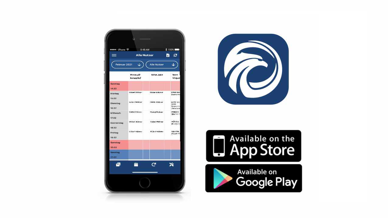 Eagle App Screenshot auf iPhone